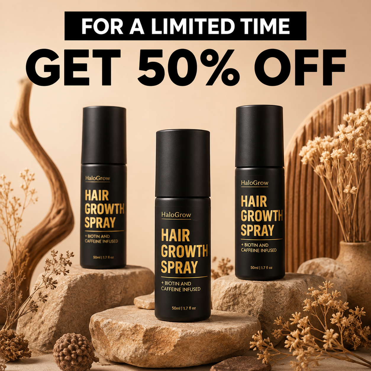 HaloGrow Hair Regrowth Spray