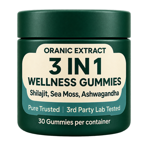 ORANIC EXTRACT 3-in-1 Wellness Gummies